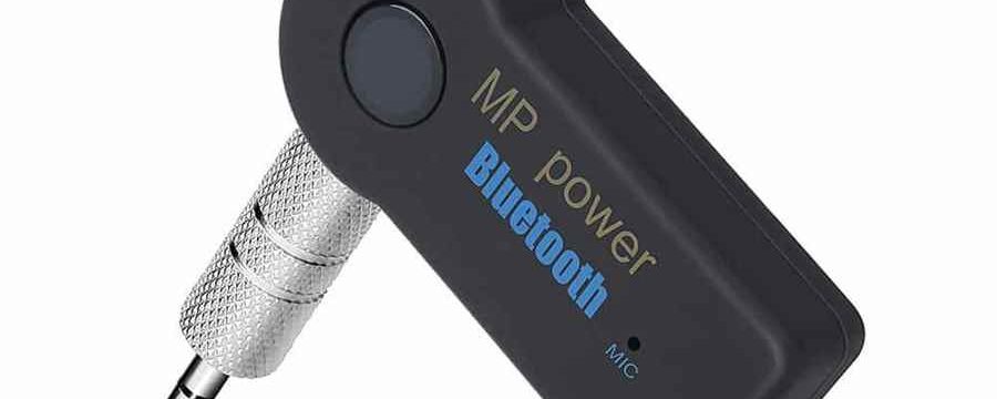 Receptor de audio bluetooth MP power estéreo de 3,5 mm
